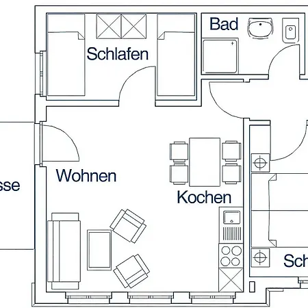 Sonnenglueck, App 22 Apartman Heringsdorf
